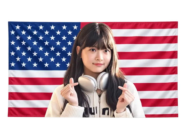 HONG EUNCHAE — BANDERA ESTADOS UNIDOS — vista completa