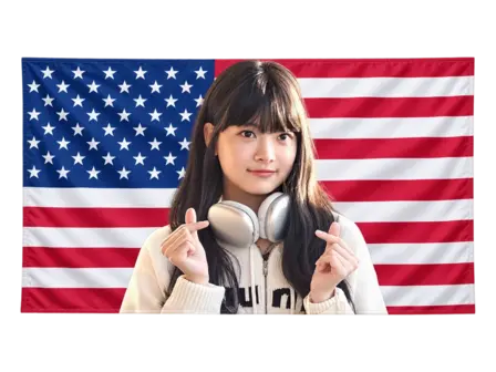 HONG EUNCHAE — BANDERA ESTADOS UNIDOS