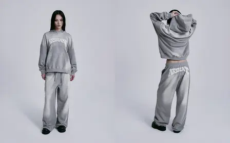 Hoodie Gray del Set-up — modelo