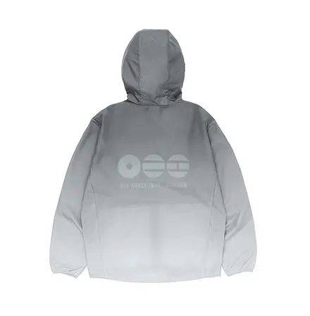 Wind Jacket Gray — posterior