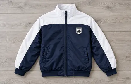 GODDOG BLUE (BORDADO) — vista sobre madera