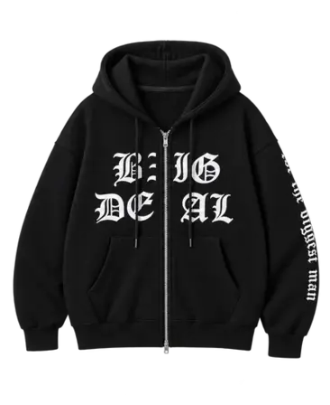 BIG DEAL - ZIP HOODIE