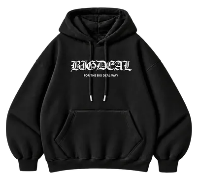 BIG DEAL - HOODIE — delantero