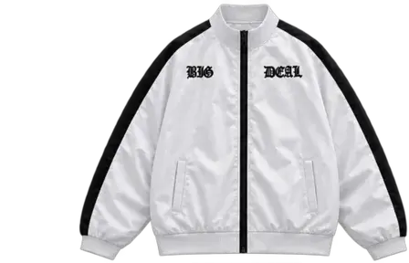 BIG DEAL - WHITE SUIT (BORDADO) — parte superior