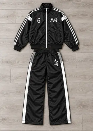 CHEONLIANG - BLACK - OUTFIT — vista sobre madera
