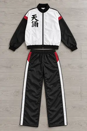 CHEONLIANG - CLASSIC - OUTFIT — vista sobre madera