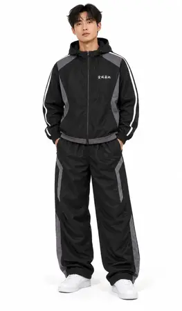 REAL BOXING - ZIP HOODIE OUTFIT — modelo